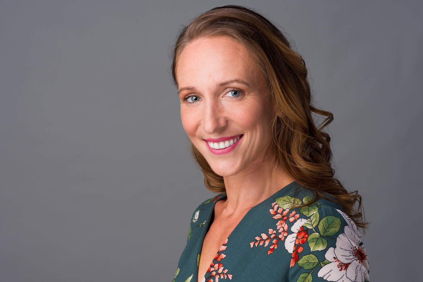 Executive Headshot Professional headshot of smiling executive female woman by Tampa Sidney Oster Photography