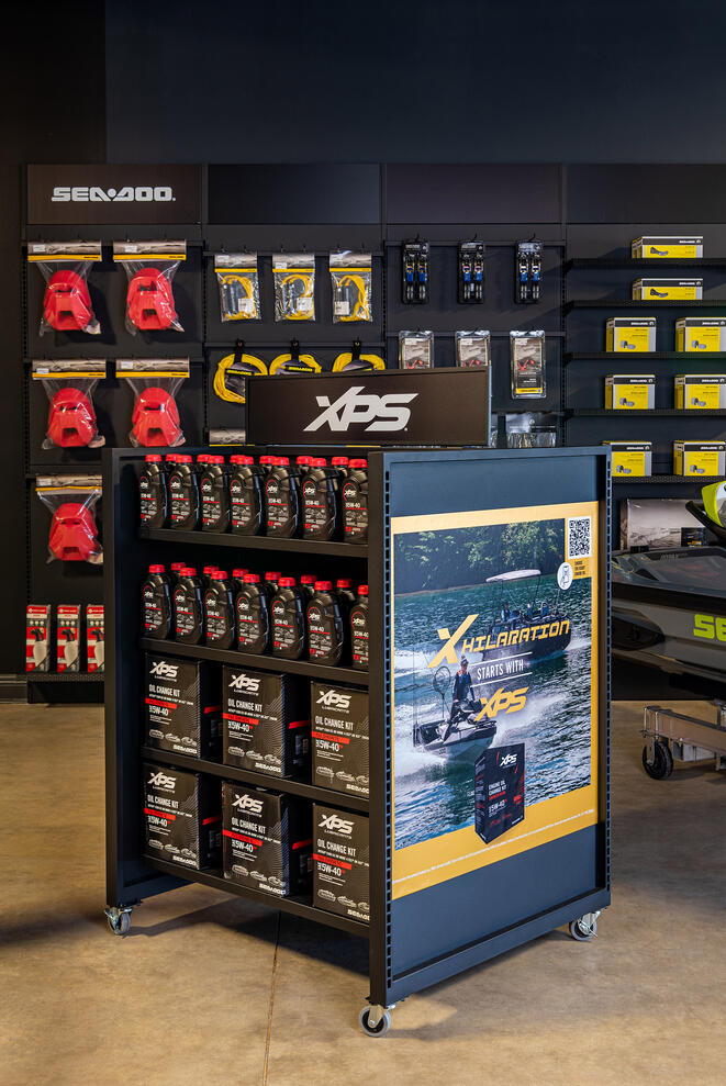 Business Marketing Commercial photography marketing XPS product rack BRP Broward Motor Sports by Tampa Sidney Oster Photography