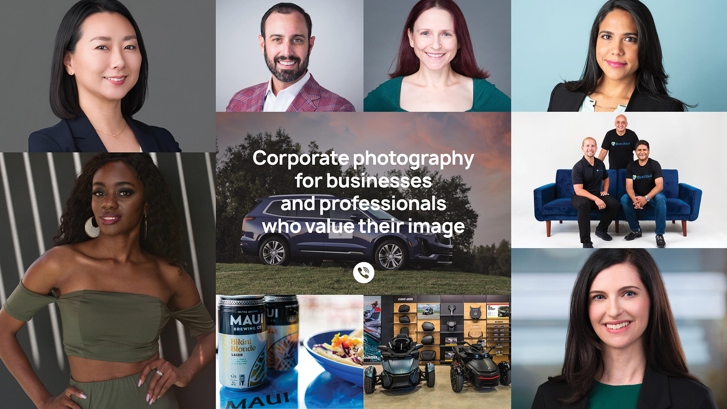 Banner Image 5 star Google reviews Sidney Oster Photography Tampa Bay professional photographer corporate headshots events